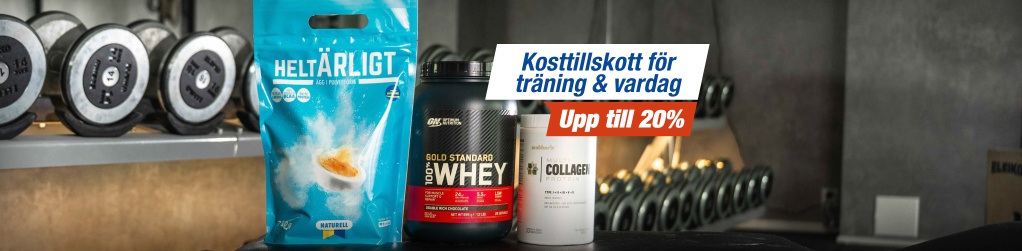 Kosttillskott  upp till 20%